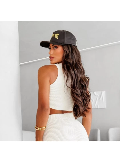 Cropped Chocolate Doce Larissa