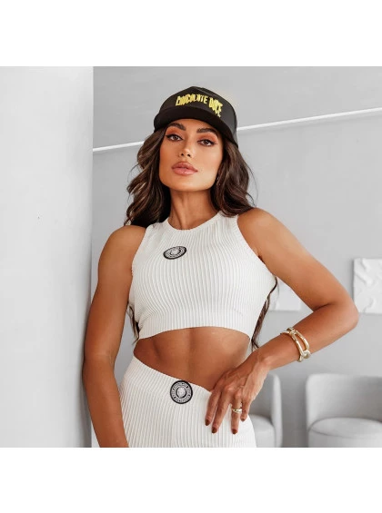 Cropped Chocolate Doce Larissa