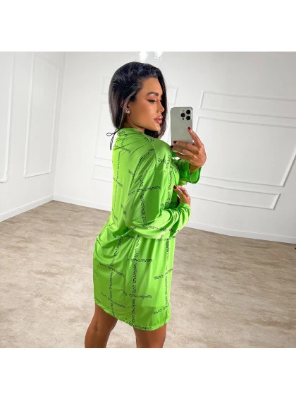 Camisa Chocolate Doce Zoe Verde 