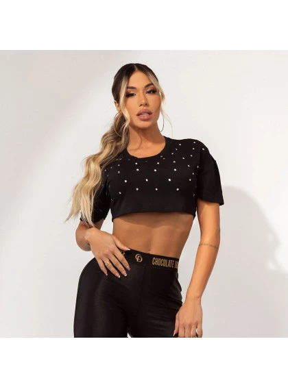 CROPPED LORENA Preto