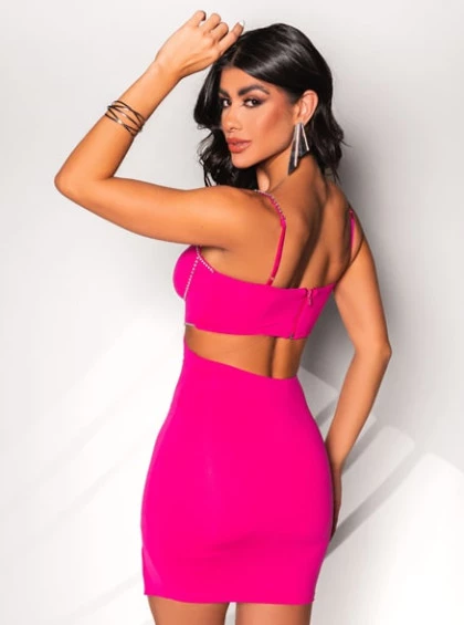Vestido Chocolate Doce Aurora Pink