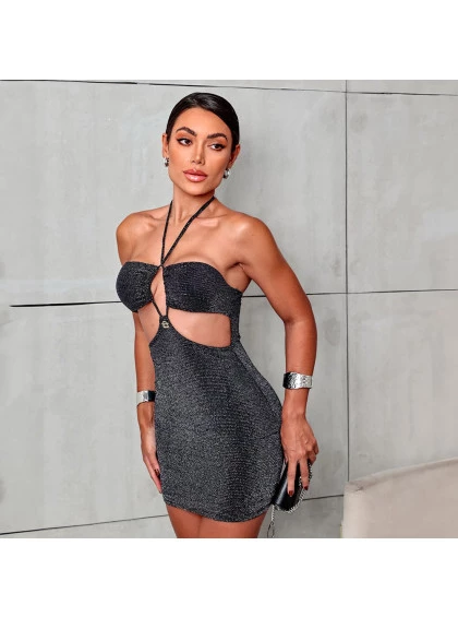 Vestido Chocolate Doce Bete Preto 
