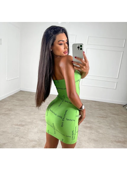 Vestido Chocolate Doce Bianca Verde