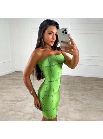 Vestido Chocolate Doce Bianca Verde