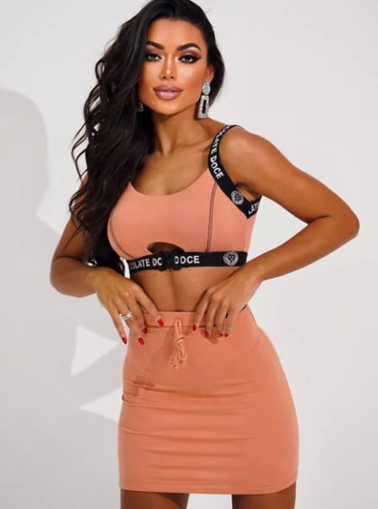 Conjunto Chocolate Doce Alana Nude