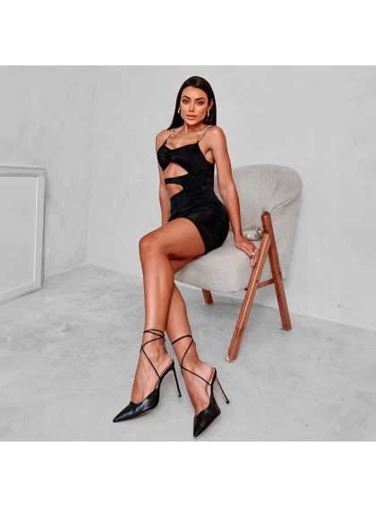 Vestido Chocolate Doce Laryssa Preto