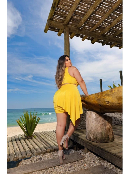Vestido Chocolate Doce Marlene-G