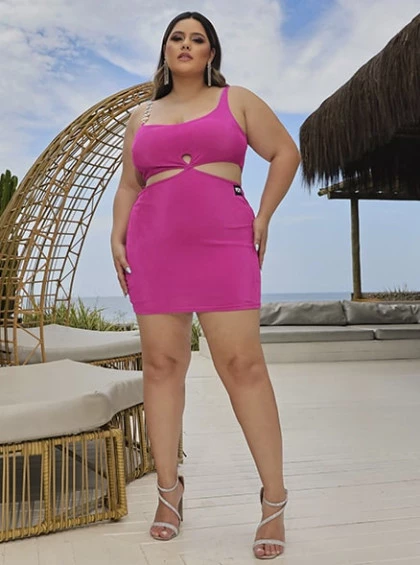 Vestido Chocolate Doce Marly Pink 
