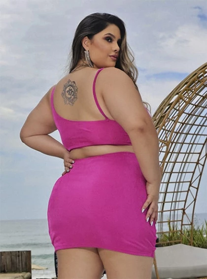 Vestido Chocolate Doce Marly Pink 