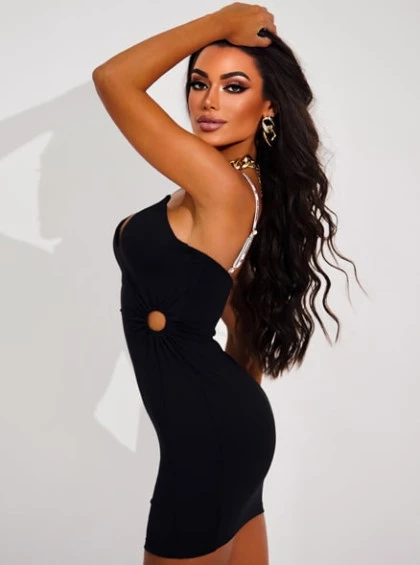 Vestido Chocolate Doce Tamara Preto