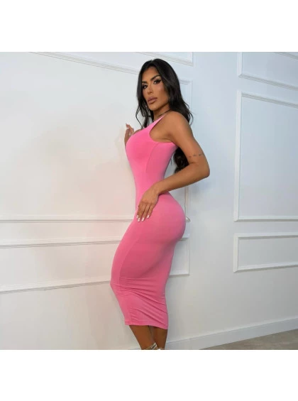 Vestido Chocolate Doce Mariah Rosa