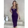 Vestido Chocolate Doce Mariah Uva
