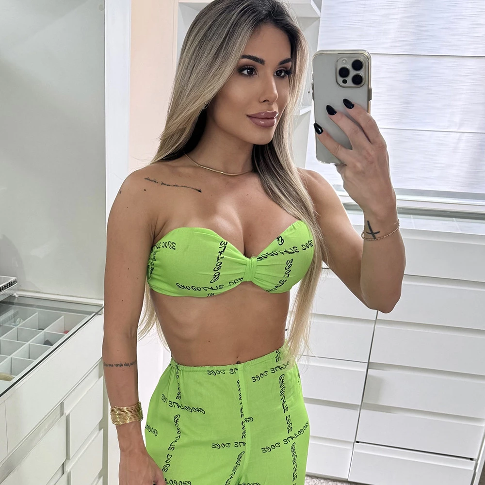 Conjunto Chocolate Doce Kiryaki Verde
