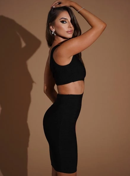 Vestido Chocolate Doce Ayumi Preto