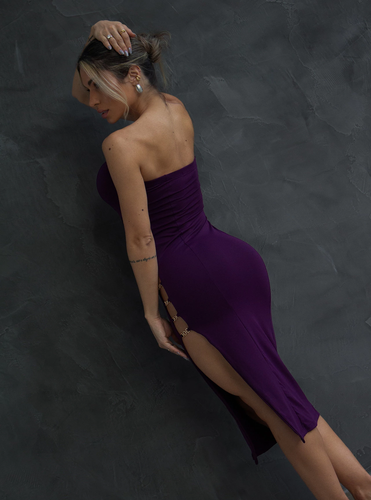 Vestido Chocolate Doce Estiva Uva