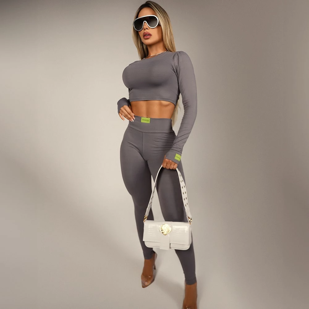 Calça Chocolate Doce Agape Cinza