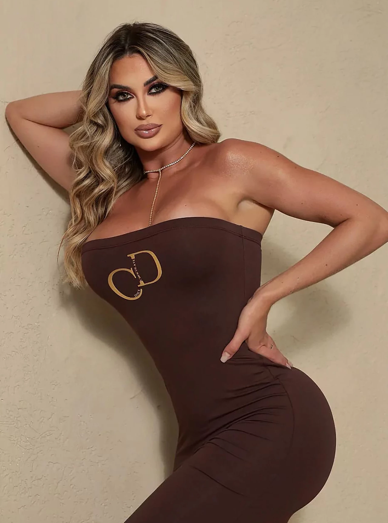 Vestido Chocolate Doce Essenza Marrom