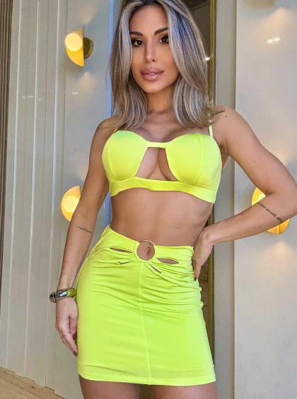 Conjunto Chocolate Doce Luare Verde