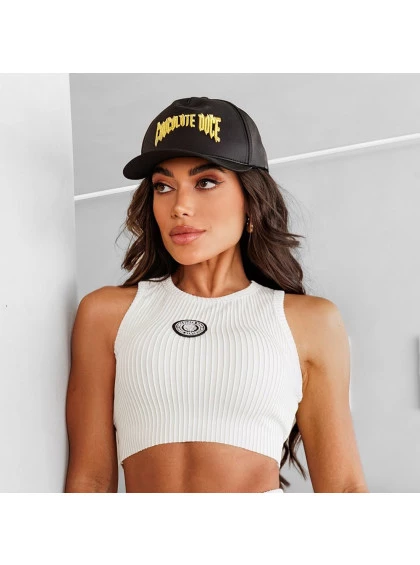 Cropped Chocolate Doce Larissa