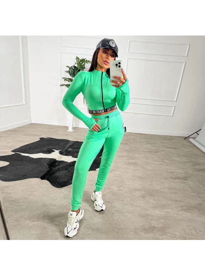 Calça Clarissa Chocolate Doce Verde