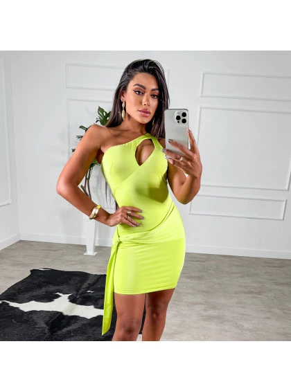 Vestido Chocolate Doce KATARINA Verde