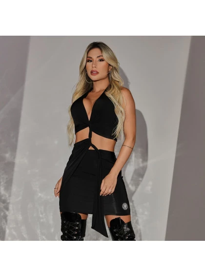 Vestido Chocolate Doce Anna Preto 