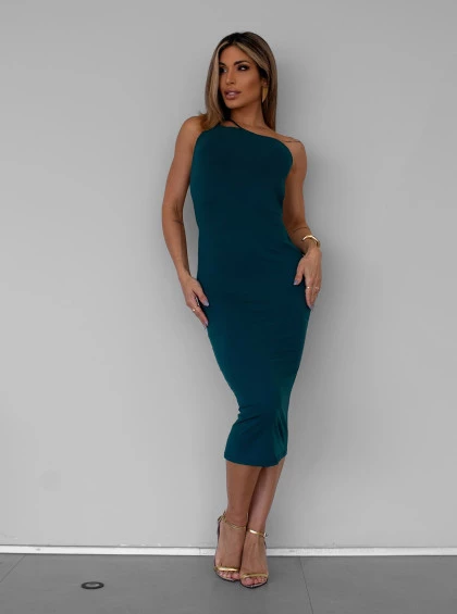 Vestido Chocolate Doce Calissa Verde