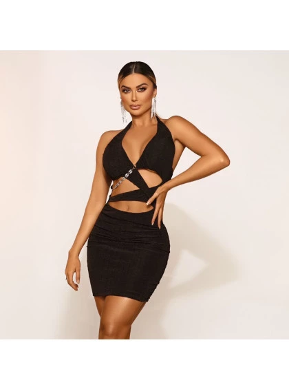 Vestido Chocolate Doce Lua Preto