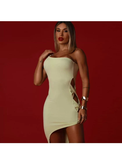 Vestido Chocolate Doce Suellen Verde