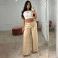 Calça Chocolate Doce Elin Off White