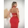 Conjunto Chocolate Doce Aurun Vermelho