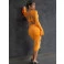 Conjunto Chocolate Doce Bali Laranja