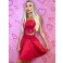 CONJUNTO CHOCOLATE DOCE KAROL VERMELHO