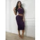 Conjunto Chocolate Doce Margo Uva