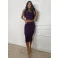 Conjunto Chocolate Doce Margo Uva