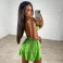Shorts Chocolate Doce Verde