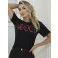 T-shirt Leão Doce Preto