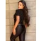 T-shirts Chocolate Doce Mia Preto