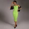 Vestido Chocolate Doce Abigail Midi Verde