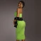 Vestido Chocolate Doce Abigail Midi Verde