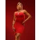 Vestido Chocolate Doce Abigail Vermelho
