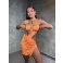 Vestido Chocolate Doce Anna Laranja