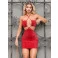 Vestido Chocolate Doce Bete Vermelho