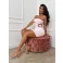 Vestido Chocolate Doce Brenda Rosa