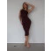 Vestido Chocolate Doce Calissa Marrom