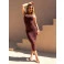 Vestido Chocolate Doce Eos Chocolate