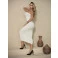 Vestido Chocolate Doce Essenza Off White