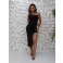 Vestido Chocolate Doce Estrela Preto