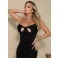 Vestido Chocolate Doce Harmonia Preto