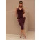 Vestido Chocolate Doce Hera Chocolate